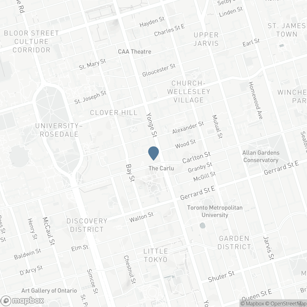 4502 - 7 GRENVILLE STREET, Toronto, Ontario M4Y 0E9